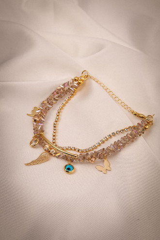 Kristalli 3'Lü Bileklik