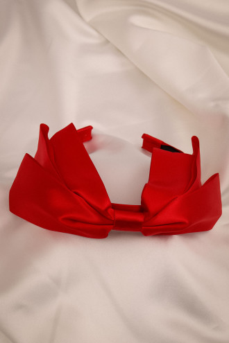 Hamile Lohusa Tacı - Kırmızı Fiyonk