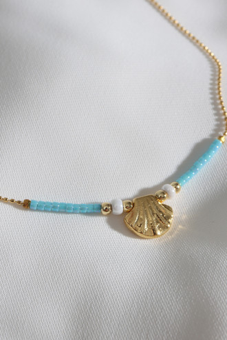 Deniz Kabuklu Mavi Halhal