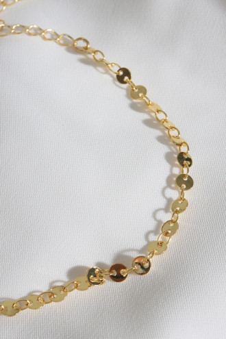 Gold Renk Pullu Halhal