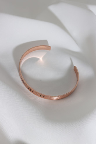 Happy Holıday Rose Renk Kararmaz Vip Bileklik