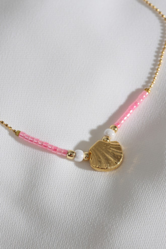 Deniz Kabuklu Pembe Halhal