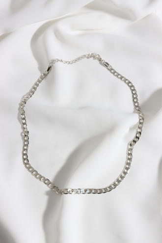 Gümüş Renk Lux Zincir Kolye Gümüş Renk Lux Zincir Kolye