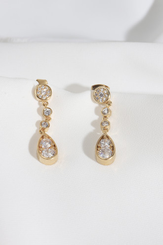 Sallantılı Damla Abiye Küpe Sallantılı Damla Abiye Küpe