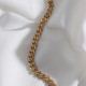 Gold Renk Döküm Kararmaz Choker Zincir