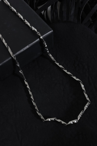PASLANMAZ ÇELİK SILVER ERKEK ZİNCİR PASLANMAZ ÇELİK SILVER ERKEK ZİNCİR