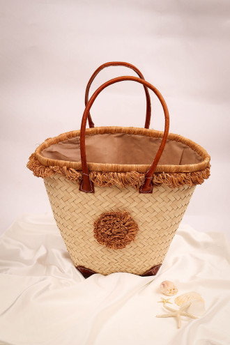 Hasır Plaj Çantası