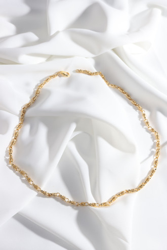 Gold Renk Döküm Kararmaz Zincir