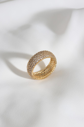 Gold Renk Tam Tur Zircon Yüzük Gold Renk Tam Tur Zircon Yüzük
