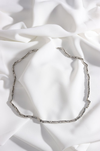 Gümüş Renk Döküm Kararmaz Zincir