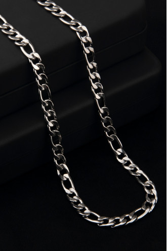 Figaro 3e1 0,50mm Çelik Erkek Zincir Kolye