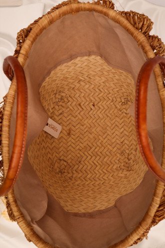 Hasır Plaj Çantası