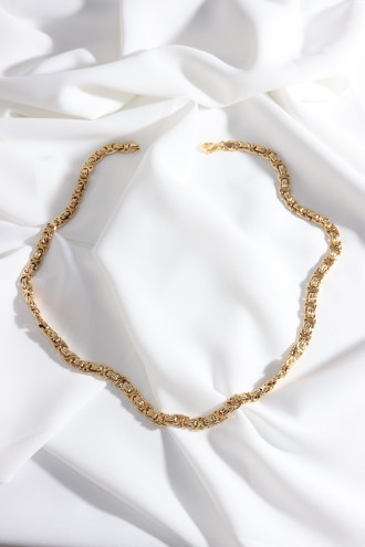 Gold Renk Döküm Kararmaz Zincir