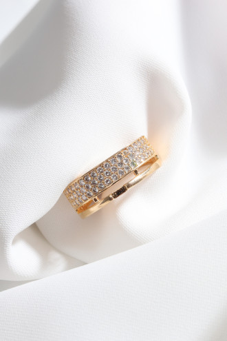 Zircon Gold Renk Yüzük Zircon Gold Renk Yüzük