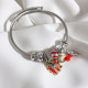 Çelik Model Fil Charm Bileklik
