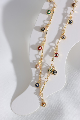 Minik Nazar Boncuk Sallantılı Halhal