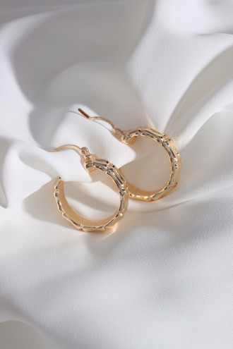 Gold Renk Vintage Halka Küpe