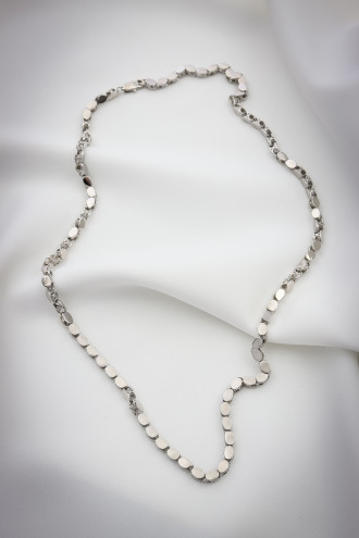 Gümüş Renk Zincir Kolye Gümüş Renk Zincir Kolye