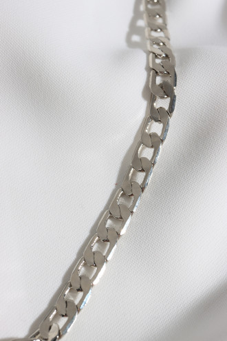 Gümüş Renk Zincir Kolye