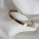 I Love You To The Moon and Back Yazılı Gold Renk Kararmaz Vip Bileklik