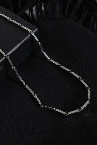 PASLANMAZ ÇELİK SILVER ERKEK ZİNCİR