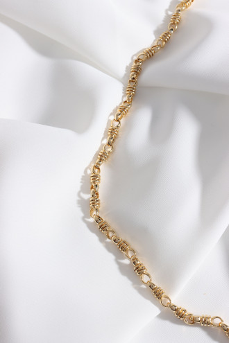 Gold Renk Döküm Kararmaz Zincir