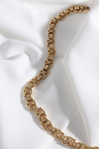 Gold Renk Döküm Kararmaz Zincir