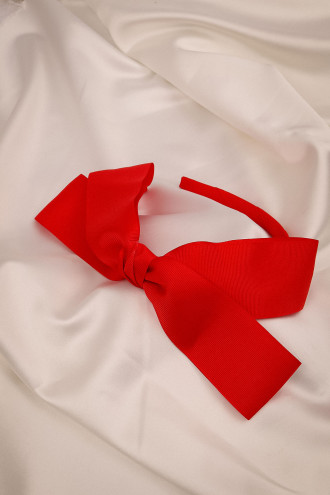 Kırmızı Fiyonklu Hamile Lohusa Tacı