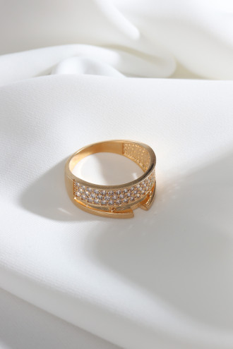 Zircon Gold Renk Yüzük