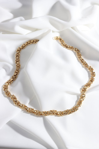 Gold Renk Döküm Kararmaz Zincir