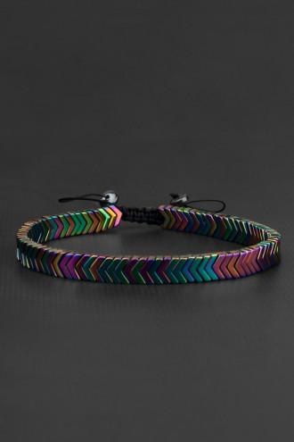 Renkli Boncuklu Erkek Bileklik