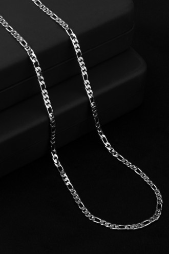 Ince Figaro 3E1 Çelik Erkek Zincir Kolye Ince Figaro 3E1 Çelik Erkek Zincir Kolye