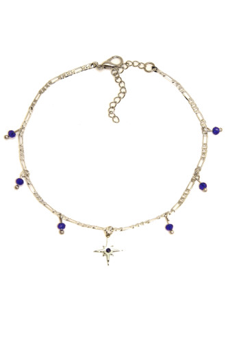 Kadın Lacivert Sallantılı Halhal Kadın Lacivert Sallantılı Halhal