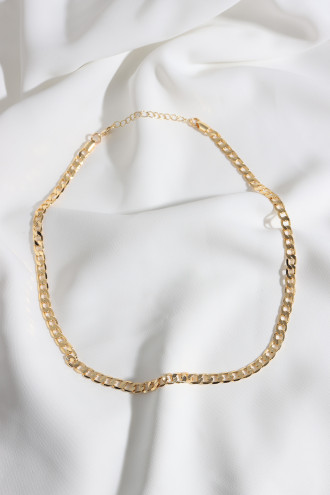 Gold Renk Lux Zincir Kolye