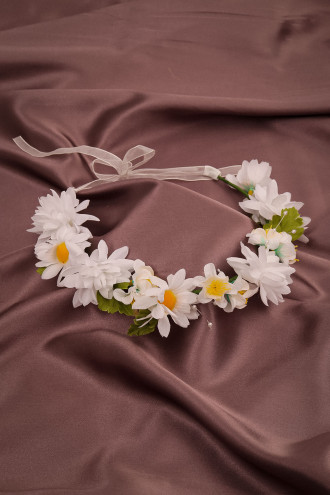 Papatyalı Saç Aksesuarı