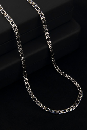 Figaro 3e1 Çelik Erkek Zincir Kolye