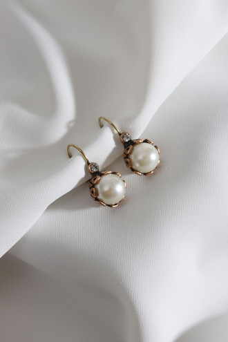 Tek Inci Otantik Küpe