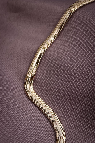 Gold Renk Yılan Zincir Kolye