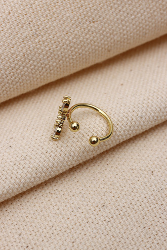 Lotus Gold Renk Ear Cuf Kıkırdak Küpe(Vip) Lotus Gold Renk Ear Cuf Kıkırdak Küpe(Vip)