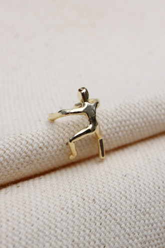 Çöp Adam Gold Renk Ear Cuff Kıkırdak Küpe Çöp Adam Gold Renk Ear Cuff Kıkırdak Küpe