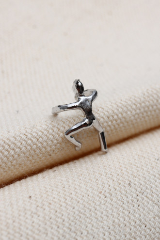 Çöp Adam Gümüş Renk Ear Cuff Kıkırdak Küpe Çöp Adam Gümüş Renk Ear Cuff Kıkırdak Küpe