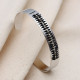 KUM BONCUKLU KARARMAZ SILVER ÇELİK BİLEKLİK KUM BONCUKLU KARARMAZ SILVER ÇELİK BİLEKLİK