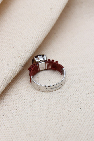 AYARLANABİLİR TAŞLI İP DETAY OTANTİK YÜZÜK AYARLANABİLİR TAŞLI İP DETAY OTANTİK YÜZÜK