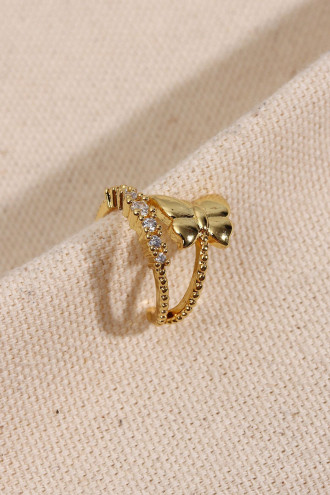 2 Sıralı Kelebek Figürlü Gold Renk Kıkırdak Küpe 2 Sıralı Kelebek Figürlü Gold Renk Kıkırdak Küpe