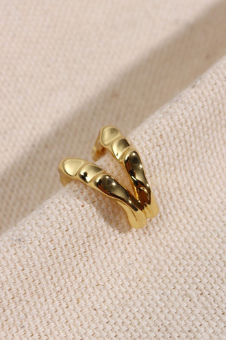 Gold Renk Çif Sıra Vintage Kıkırdak Küpe Gold Renk Çif Sıra Vintage Kıkırdak Küpe