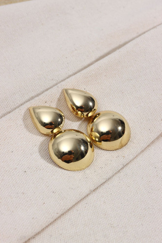 Gold Renk Vintage Sallantılı Küpe Gold Renk Vintage Sallantılı Küpe