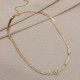 Kalp Figürlü Gold Renk İtalyan Zincir Choker Kalp Figürlü Gold Renk İtalyan Zincir Choker