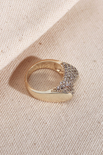 Zircon Taşlı Bombe Yüzük Zircon Taşlı Bombe Yüzük