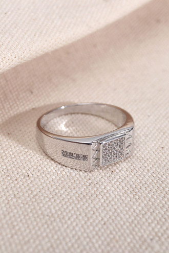 Zircon Taşlı Şovalye Yüzük Zircon Taşlı Şovalye Yüzük