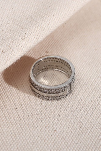 Zircon Taşlı Tam Tur Yüzük Zircon Taşlı Tam Tur Yüzük